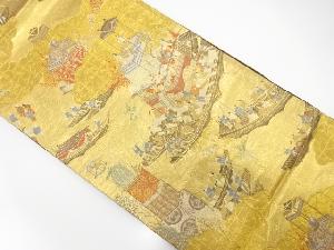 慶祥夢絵巻紋織り出し袋帯